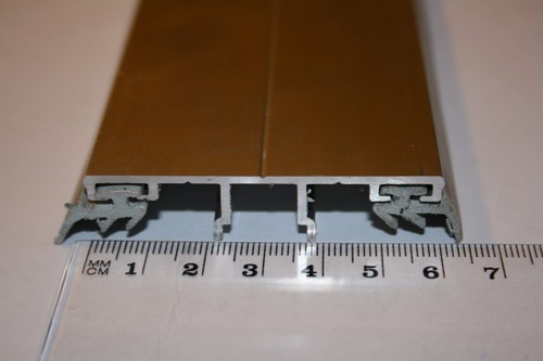 Alu verlegeprofil für vsg 8mm - für,